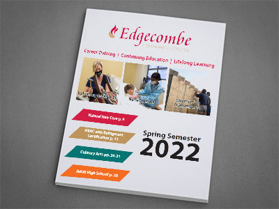 Edgecombe Homepage Slide - New! Spring Semester 2022 Continuing Education Schedule